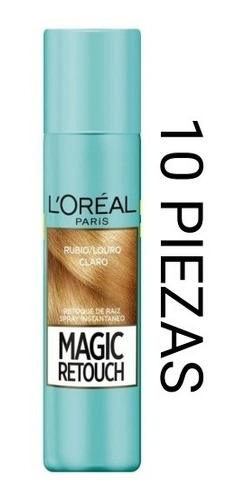 Retoque De Raíz -l'oréal Magic Retouch Rubio Claro 10 Pza