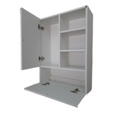 Mueble De Baño 76x55x22 Sin Espejo Color Blanco