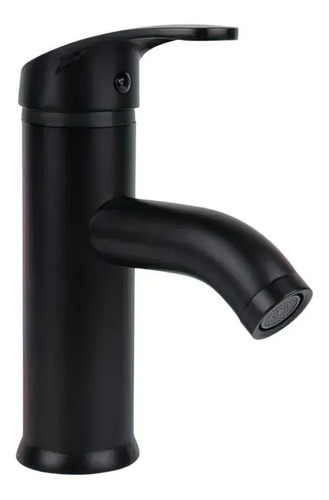 Monomando Lavabo Corto Ecologico Black Dica 4434.2