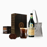 Estuche Fernet Branca 750 + Vaso Ferchetto Regalo Box Kit 