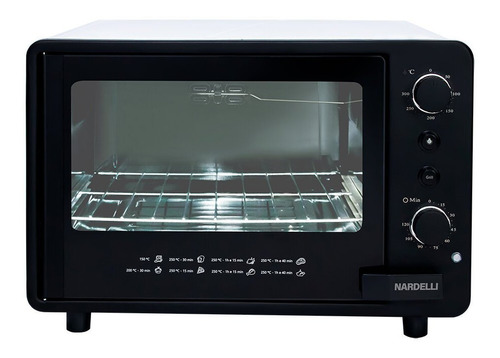 Forno Elétrico Calábria 45 Litros Com Grill Nardelli Cor Preto 220v