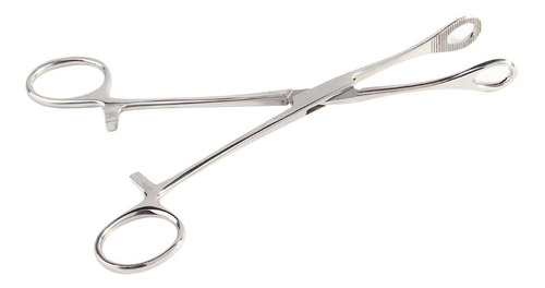 Instrumento Pinza Ovalada Cerrada Piercing Acero Inoxidable