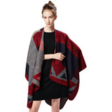 Poncho Capa Para Mujer Dama Chal Abrigo