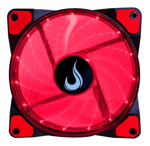 Cooler Fan Rise Mode Galaxy W1 Led Vermelho 120mm Rm Wn 01br