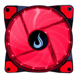 Cooler Fan Rise Mode Galaxy W1 Led Vermelho 120mm Rm Wn 01br