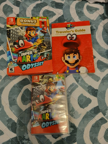 Super Mario Odyssey + Bonus Traveler Guide