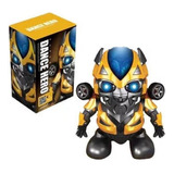 Juguete Robot Transformers Bumblebee Musica Camina + Bateria