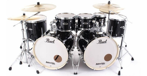 Bateria Pearl Double Bass 22',22',8,10,12,14,16  C/ Ferragem