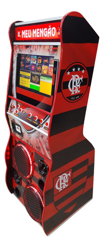Maquina De Musica Jukebox Karaoke 7 X 1 Tela 19 Polegadas Fl
