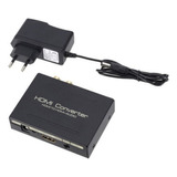 Extrator Hdmi Audio Splitter Spdif Óptica + Rca L/r