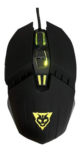 Mouse Gamer De Juego Ocelot  Ogem01 Negro