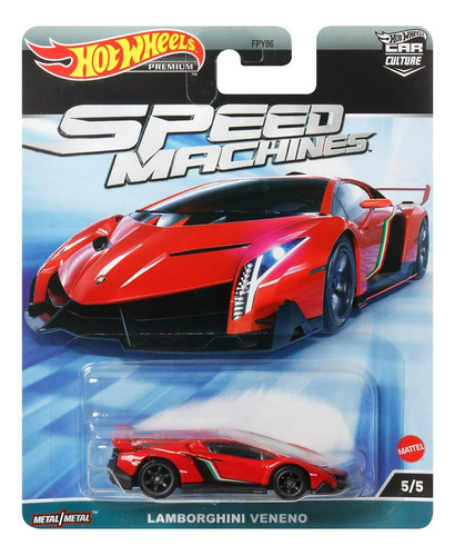 Hot Wheels Lamborghini Veneno Speed Machines Porsche Ford Gt