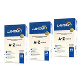 Lavitan A-z Original 60 Comp Suplemento Vitaminico Kit 3 Uni