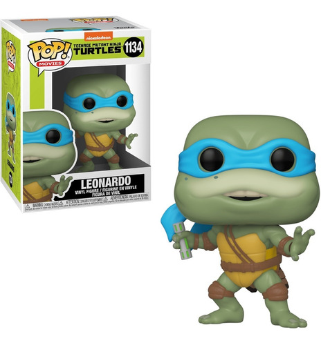 Funko Pop! Tortugas Ninja Movies - Leonardo #1134