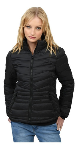 Campera Corta Inflable De Mujer Piel Interior Ultraliviana 