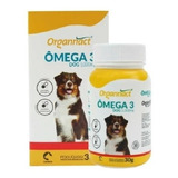 Omega 3 Dog 1000 Mg Organnact - 30 Gr