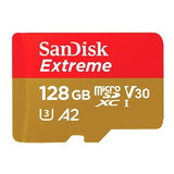 Tarjeta Memoria Micro Sd Sandisk Extreme 128gb A2 4k 