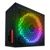 Fonte De Alimentação Atx 650w Rainbow Rgb Brx 80 Plus Bivolt