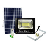 Foco Reflectores Led Solar Ip67 200w Con Sensor De Luz