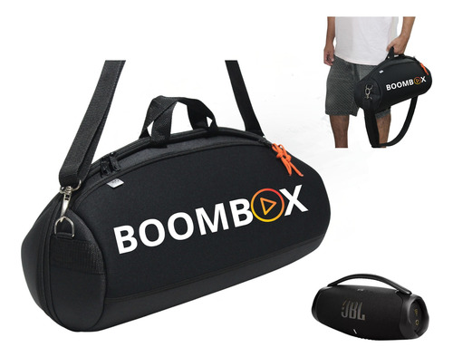 Boombox 3 2 1 Jbl Bag Capa Case Reforçada A Prova D Agua 