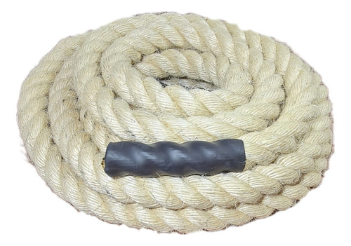 Corda Naval Crossfit Sisal Natural Escalada Rope 40mm X 7m