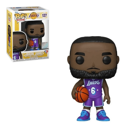 Funko Pop Nba 127 Lebron James Los Angeles Lakers