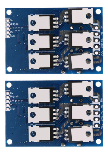 2 Juegos De Controladores De Motor Sin Escobillas Dc 12v-36v