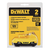 Bateria Para Parafusadeira 12v Litio 2.0ah Dcb122 Dewalt