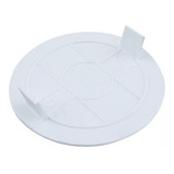 Tapa Ciega Para Caja Embutir Octogonal Chica 7x7 Pvc