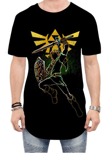 Camiseta Long Line The Legend Of Zelda Ganondorf 1