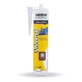 Cartucho Silicona Sellador Suprabond Universal Color Blanca