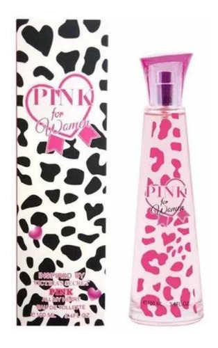 Perfume De Mujer Pink For Women Fragancia Dulce Gbc 100ml