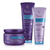  Kit Siàge Cachos Shampoo + Condicionador + Máscara Eudora