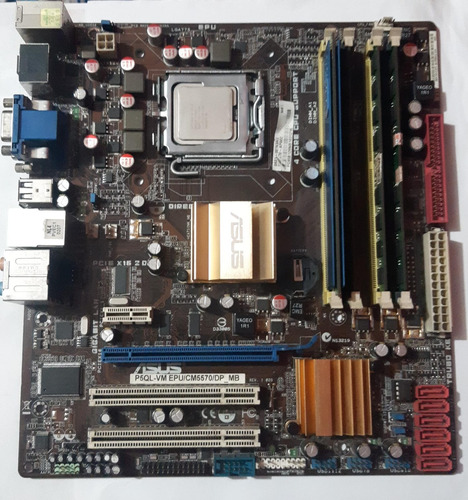 Combo Board Asus, Procesador Xeon X5460, Memoria De 8 Gb Ram
