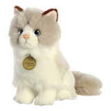 Hermoso Peluche Gato Ragdoll Aurora Miyoni Gato Persa Gris