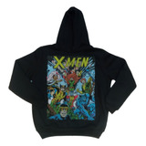 Buzo Hoodie Maxibuzo X-men Xmen X Men Estampa Plena