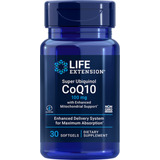 Super Ubiquinol Coq10 W Pqq Life Extension 100mg 30 Softgels