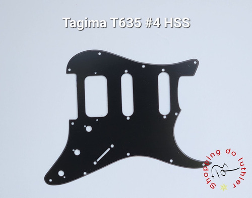 Escudo Guitarra Tagima T635 #4 Hss Preto