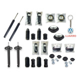 Kit 4 Amortiguadores Gas + 4 Bases + 4 Gomas Pointer 2007