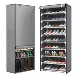 Zapatera Organizador Closet Zapatos 9 Niveles 27 Pares Tela