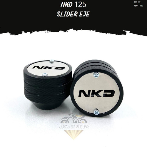 Spools Sliders Eje Partes Lujo Moto Nkd 125