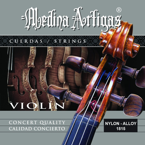 Encordado Medina Artigas Violín Perlón