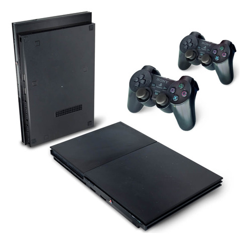 Skin Para Ps2 Slim Adesivo - Película Transparente