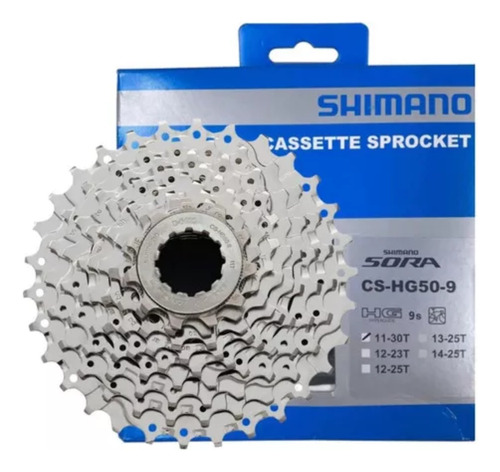 Cassete Shimano 9v Sora Hg50 11x30 Bicicleta Speed C/nfe