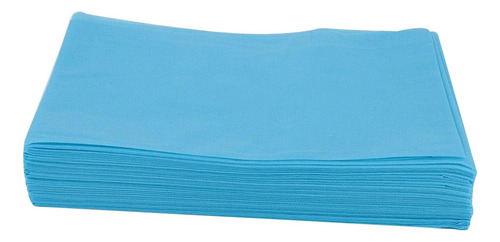 10pcs Papel De Cama Sábanas Tapete Mesa De Cubiertas Azul