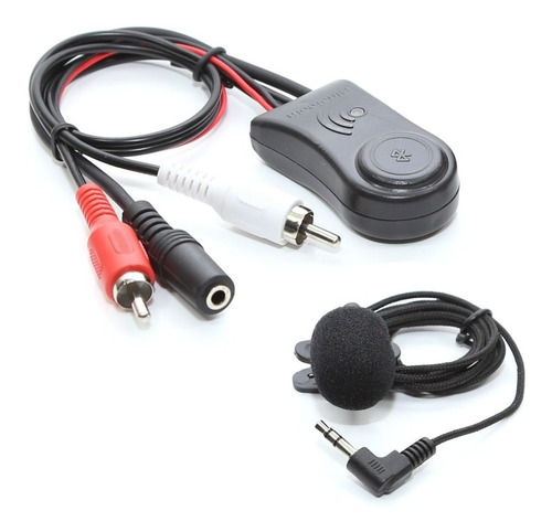 Adaptador Bluetooth Rca Para Rádio Automotivo Com Microfone