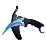 Karambit Tornasol Personalizado Laser Con Nombre O Iniciales