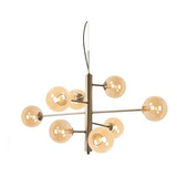 Lustre Pendente Quality Cosmos 1430 G9 Bronze / Champagne