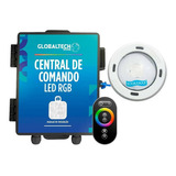 Kit 1 Led Piscina Rgb Colorido Cob Sodramar + Central Touch 110v/220v