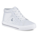 Tenis Colegial Capra Alto Blanco Unisex Los Gomosos